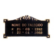 Placa sem Foto como Friso Floral
